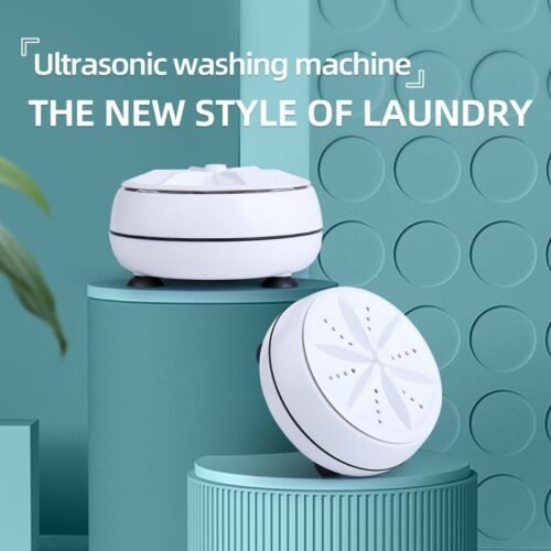 24W Mini Ultrasonic Washing Machine